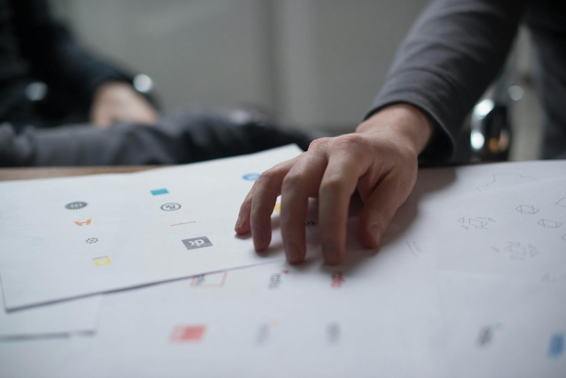 Trademark Registration – brand logo review meeting